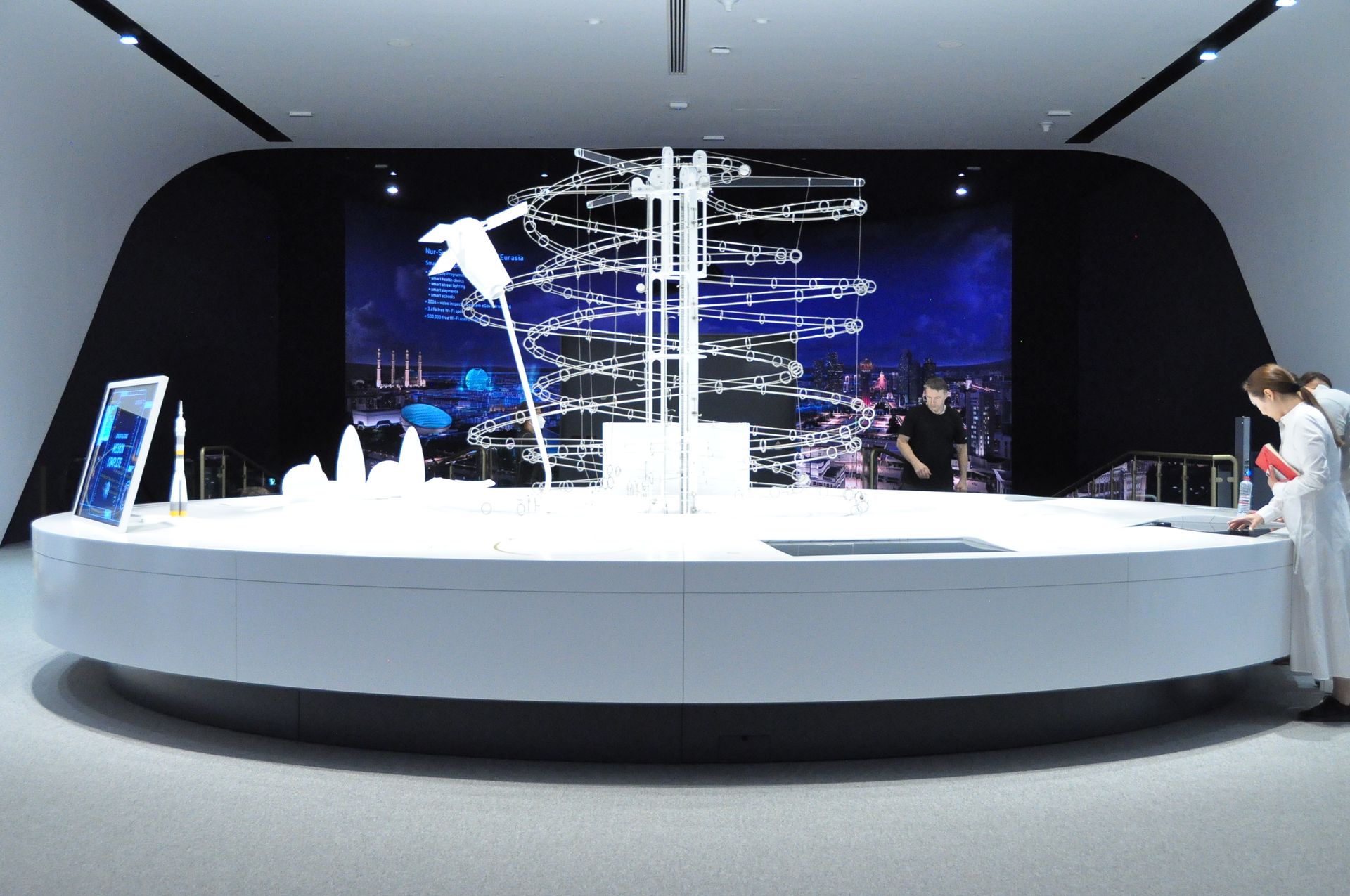 Kasachstan-Pavillon – „Vision-Machine“